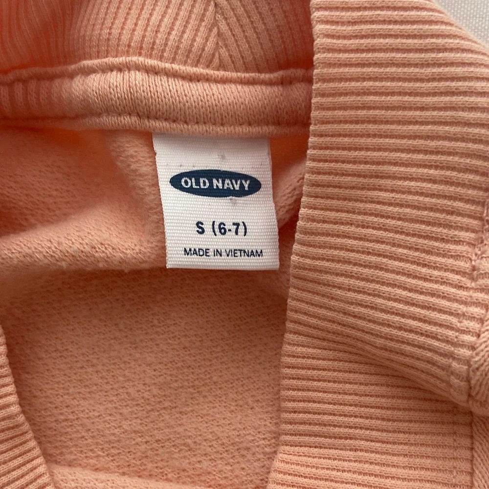 Old Navy Peach Sweatshirt for Girls